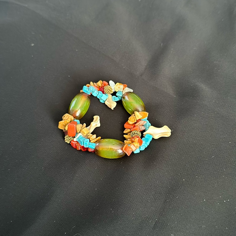 Various beads bracelet.